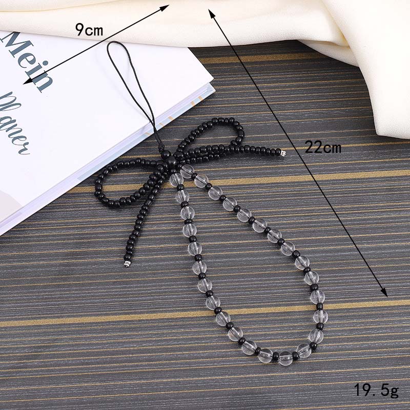Fashion Love Bow Beaded Phone  - đánh giá và giá Fashion Women Picture