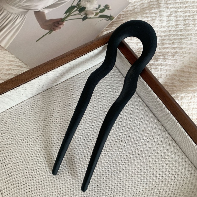 1/4pcs Simple Frosted U-Shaped - đánh giá và giá Women Fashion Hub