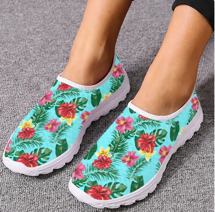 Hawaiian Hibiscus Loafers Trop - đánh giá và giá Women'S Fashion Tennis Shoes
