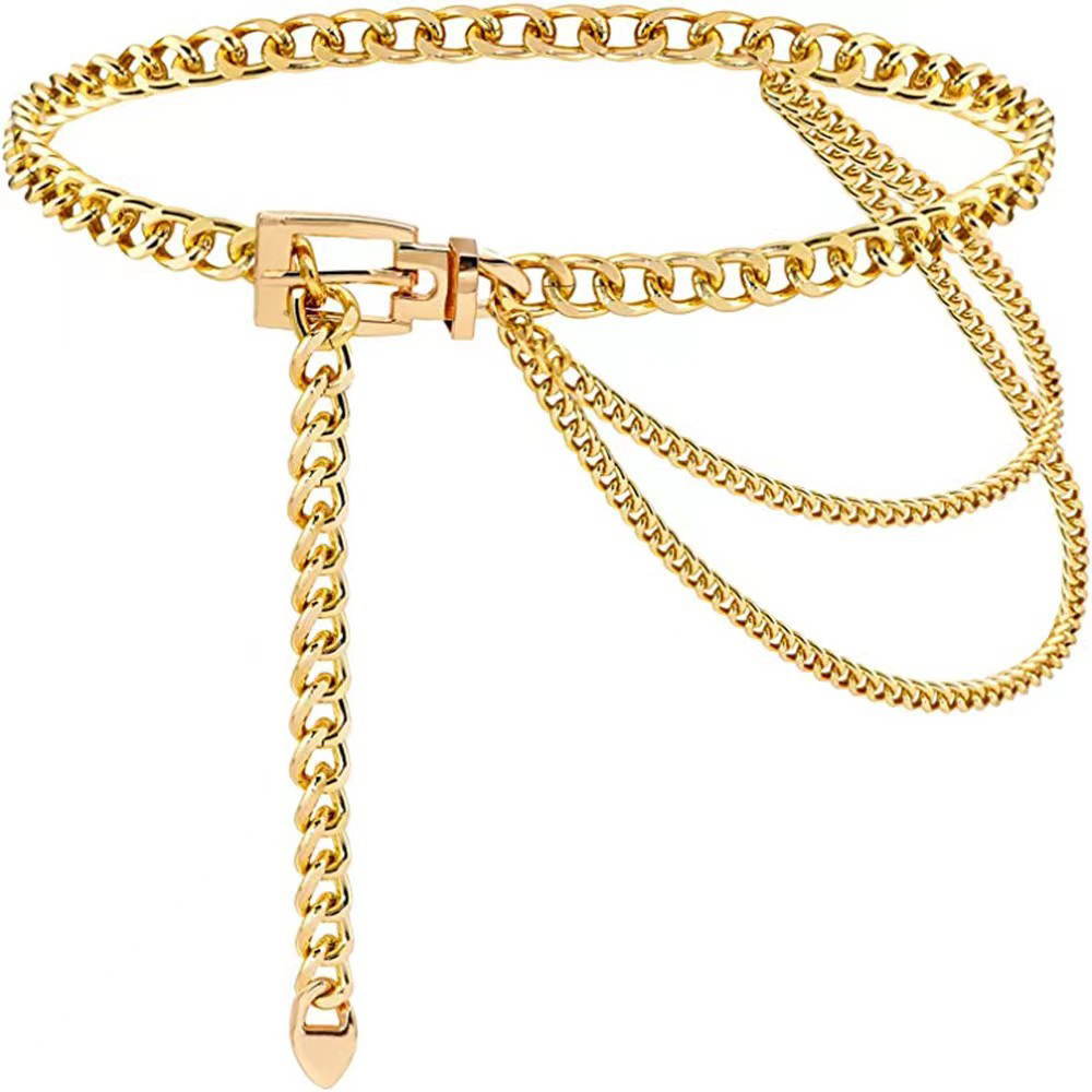 Punk Waist Chain Metal Belt La - đánh giá và giá Women'S Fashion Harness