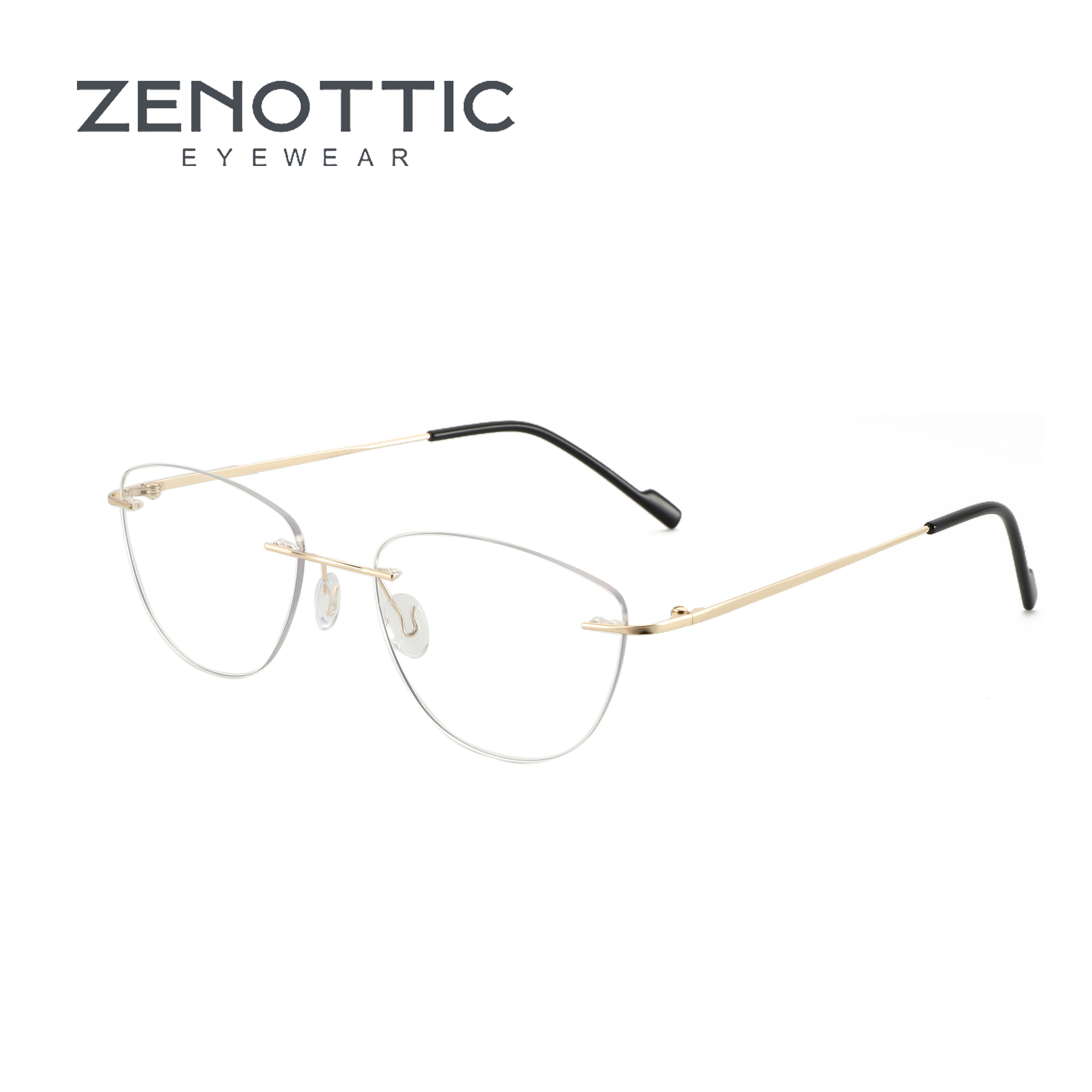 ZENOTTIC Fashion Cat Eye Rimle - đánh giá và giá Women'S Fashion Glasses Non Prescription