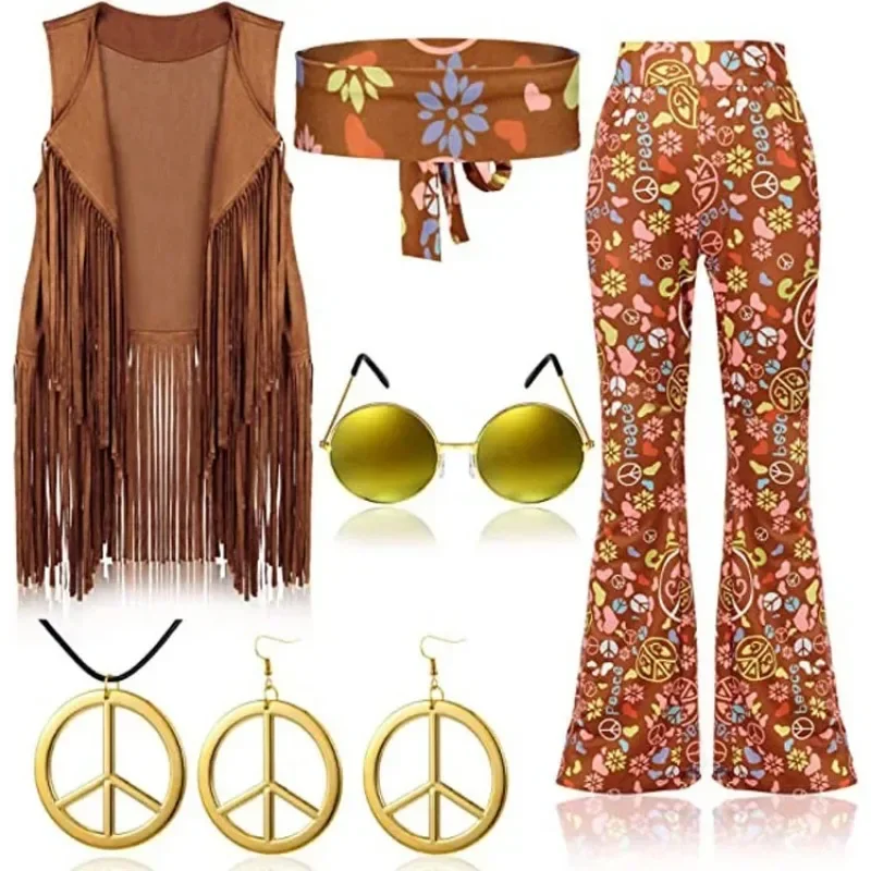 Hippie Disco 60s 70s Cosplay C - đánh giá và giá Women'S Fashion From The 70S
