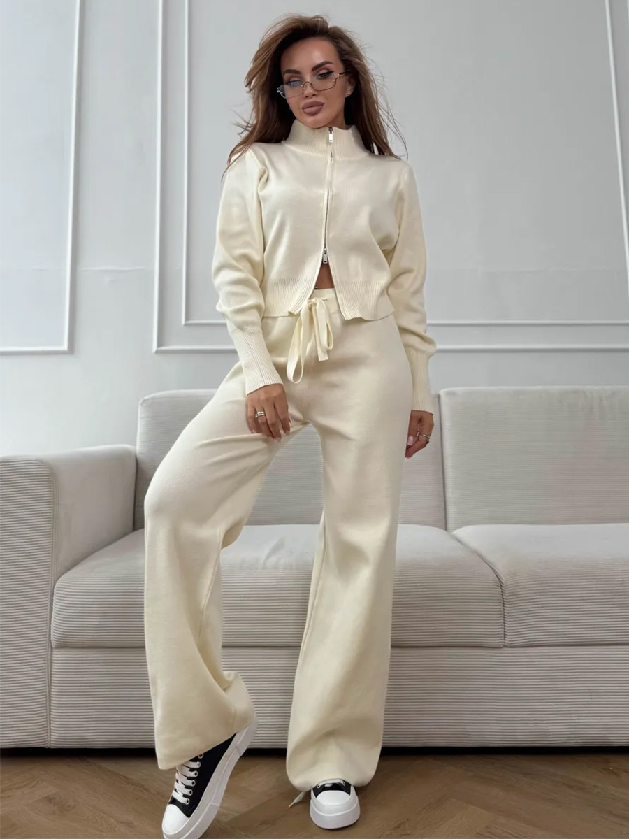 Wolfeel  New Autumn Winter Zip - đánh giá và giá Wide Leg Palazzo Pants